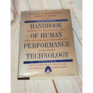 2nd Edition Handbook Of Human Performance Technology Improving Individual Book